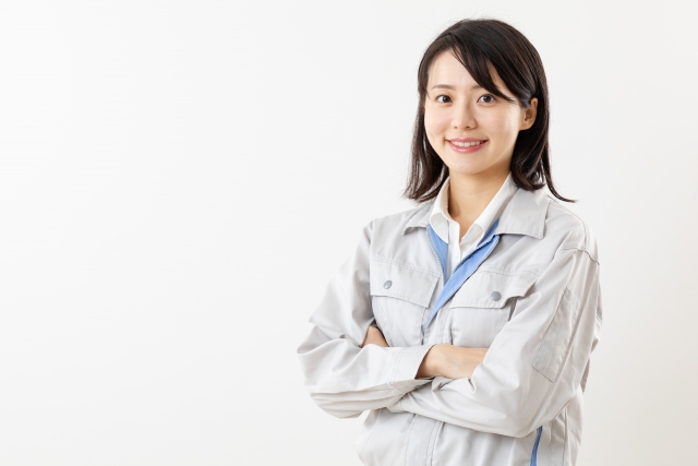 女性　施工管理補助　増加中
