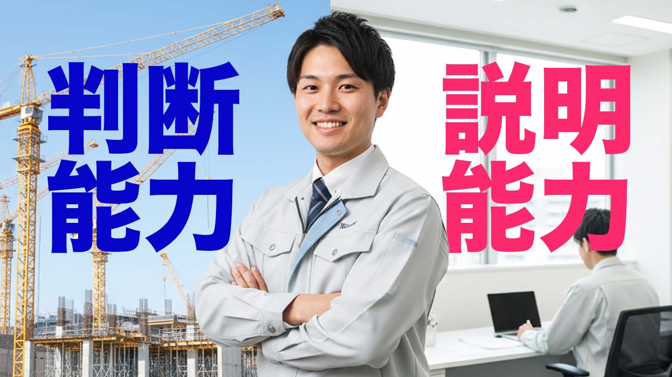 技術士に「判断能力」と「説明能力」が必要なことを示唆